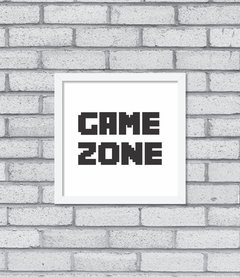 Quadro Game Zone - Pendurama Quadros e Artigos de Decoração