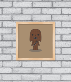 Quadro Cute Chewbacca - comprar online