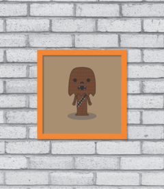 Quadro Cute Chewbacca na internet