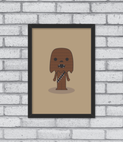 Quadro Cute Chewbacca - Pendurama Quadros e Artigos de Decoração