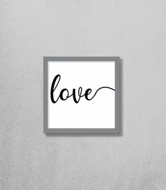 Quadro Love - Pendurama Quadros e Artigos de Decoração