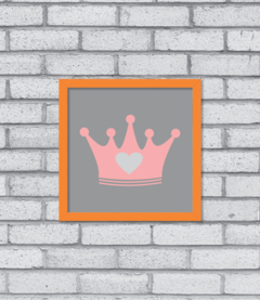 Quadro Crown - Pendurama Quadros e Artigos de Decoração