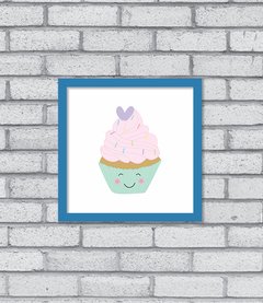 Quadro Cupcake na internet