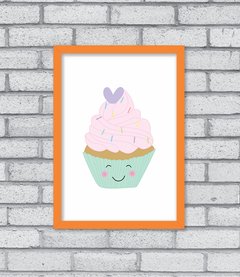 Quadro Cupcake - comprar online