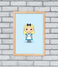 Quadro Cute Alice - Pendurama Quadros e Artigos de Decoração