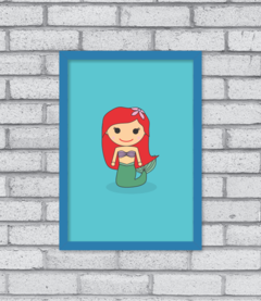 Quadro Cute Ariel - comprar online