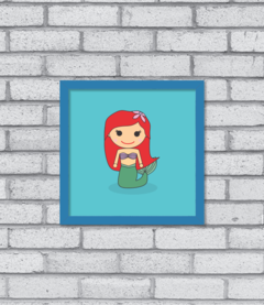 Quadro Cute Ariel - comprar online