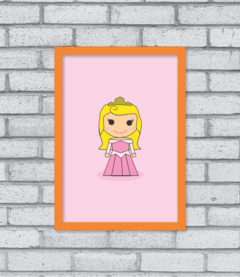 Quadro Cute Aurora - Pendurama Quadros e Artigos de Decoração