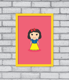 Quadro Cute Branca de Neve