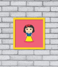 Imagem do Quadro Cute Branca de Neve