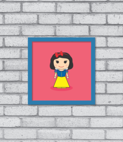 Quadro Cute Branca de Neve