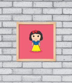 Quadro Cute Branca de Neve - comprar online