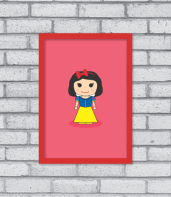 Imagem do Quadro Cute Branca de Neve