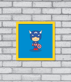 Quadro Cute Capitão America