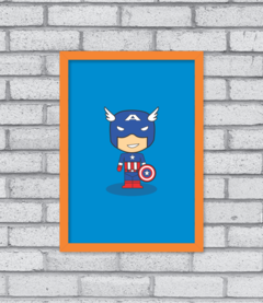 Quadro Cute Capitão America - loja online