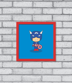 Imagem do Quadro Cute Capitão America