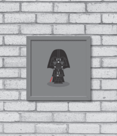 Quadro Cute Darth Vader - Pendurama Quadros e Artigos de Decoração