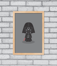 Quadro Cute Darth Vader na internet