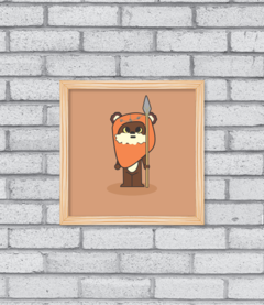 Quadro Cute Ewok