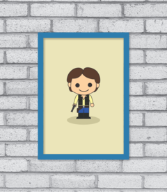 Quadro Cute Han Solo - comprar online