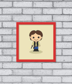 Quadro Cute Han Solo - loja online