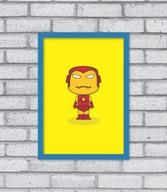 Quadro Cute Homem de Ferro