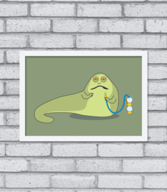 Quadro Cute Jabba the Hutt - comprar online