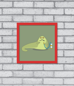 Quadro Cute Jabba the Hutt - loja online