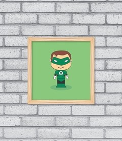 Quadro Cute Lanterna Verde na internet