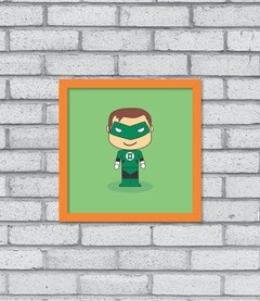 Quadro Cute Lanterna Verde - Pendurama Quadros e Artigos de Decoração