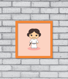 Quadro Cute Leia na internet