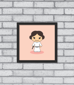 Quadro Cute Leia - Pendurama Quadros e Artigos de Decoração