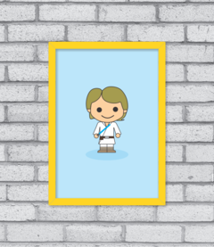 Quadro Cute Luke Skywalker