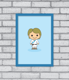 Quadro Cute Luke Skywalker - comprar online