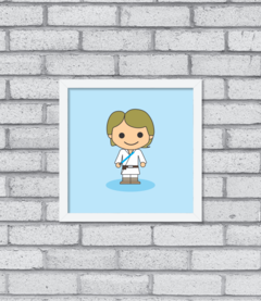 Quadro Cute Luke Skywalker - comprar online