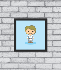 Quadro Cute Luke Skywalker - Pendurama Quadros e Artigos de Decoração