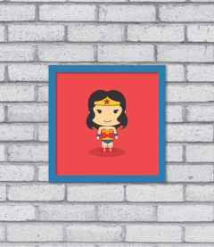 Quadro Cute Mulher Maravilha na internet