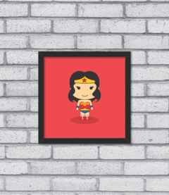 Imagem do Quadro Cute Mulher Maravilha