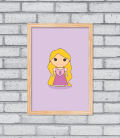 Quadro Cute Rapunzel na internet