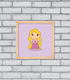 Quadro Cute Rapunzel - comprar online