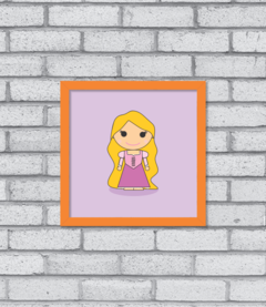 Quadro Cute Rapunzel na internet