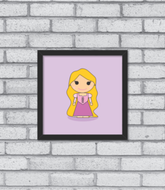 Quadro Cute Rapunzel - Pendurama Quadros e Artigos de Decoração