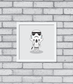 Quadro Cute Stormtrooper - comprar online