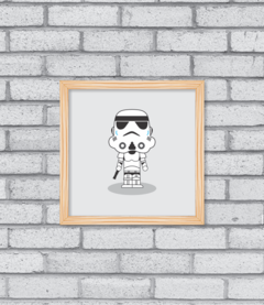 Quadro Cute Stormtrooper - comprar online