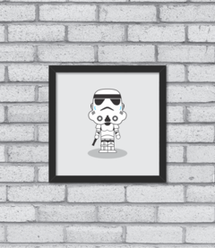 Quadro Cute Stormtrooper - Pendurama Quadros e Artigos de Decoração