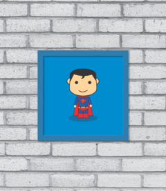 Quadro Cute Super Homem - comprar online