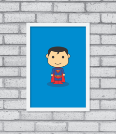 Quadro Cute Super Homem - comprar online