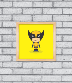 Quadro Cute Wolverine - comprar online