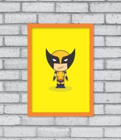Quadro Cute Wolverine - Pendurama Quadros e Artigos de Decoração
