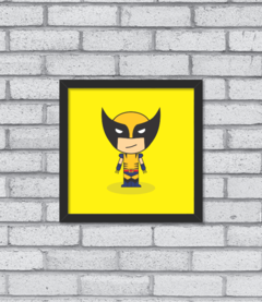 Quadro Cute Wolverine - Pendurama Quadros e Artigos de Decoração